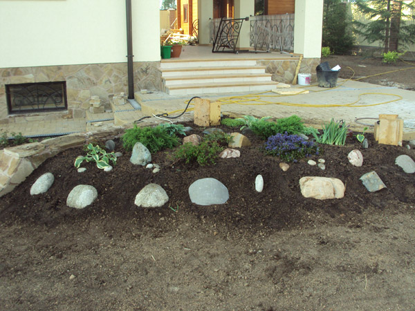Устройство альпийских горок 